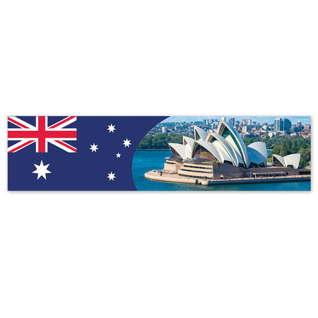 Sydney Opera House Australia Flag Banner - 120cm x 30cm