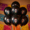 Day of the Dead Latex 4 Colour Balloons - 11