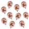 Rose Gold Metallic Mini Latex Balloons - 5