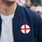 England St George's Flag Badge - 58mm - Each