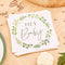 Botanical Hey Baby Shower Napkins - Pack of 16