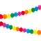 Bright Colour Balloon Paper Garlands - 3m - Pack of 3