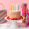 Colourful Bobble Candles - Pack of 8