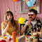 Multicoloured Mini Party Hats - Pack of 6
