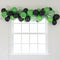 Green and Black Balloon Arch DIY Kit - 34 Balloons - 2.5m