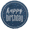 Birthday Glitz Blue Happy Birthday Prismatic Foil Balloon - 18