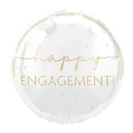 Happy Engagement Round Foil Balloon - 18