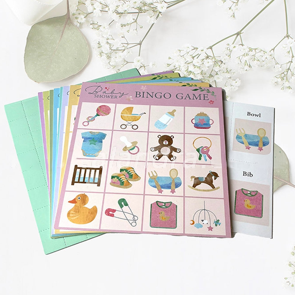 Baby Shower Bingo Game