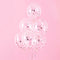 Silver Star Shaped Confetti Filled Balloons 11