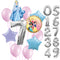 Uninflated Princess Balloon Bundle - Choose Your Age
