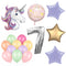 Unicorn Balloon Bundle - Uninflated- Choose Your Age