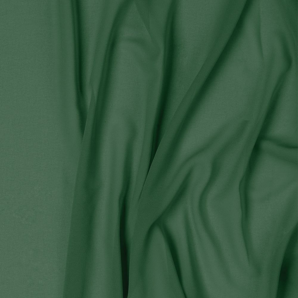 Bottle Green Chiffon Table Runner - 5m