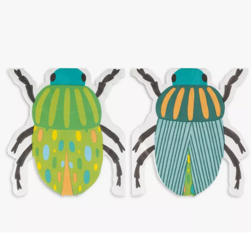 Bug Party Paper Napkins - 16cm - Pack of 16