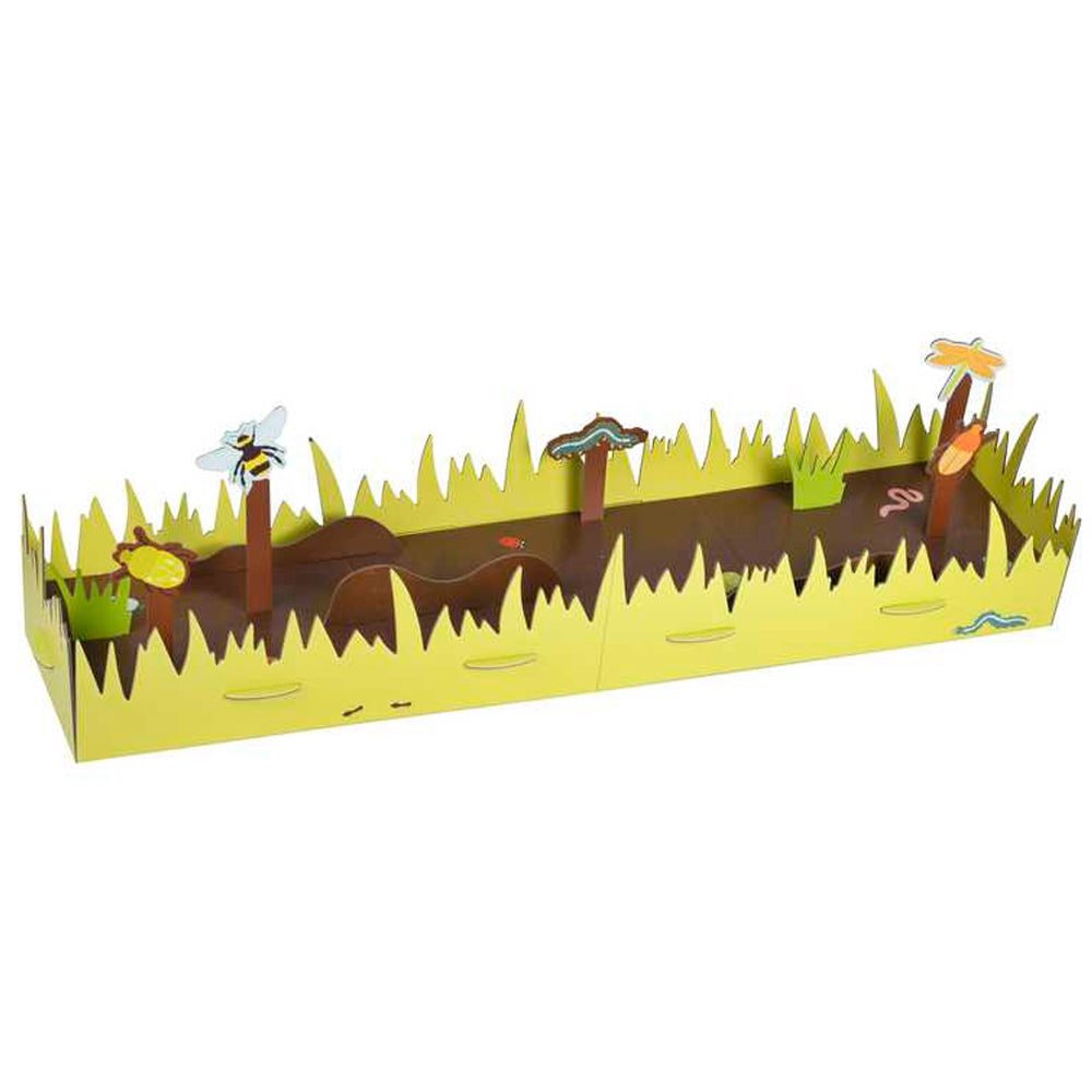 Bug Hunt Grazing Board with Pop Up Bugs - 82cm x 25cm