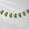 Pride Glitter Effect Rainbow Bunting - 2.4m