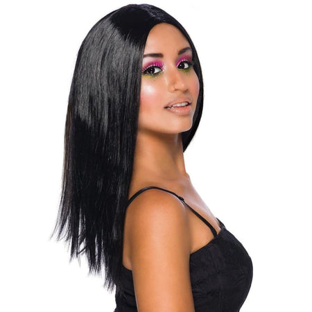 Long Black Witch Wig