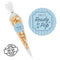 Baby Blue Personalised Baby Shower Ready to Pop Popcorn Bag Kit - Pack of 15
