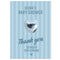 Personalised Baby Shower Favours - Baby Blue - Pack of 8