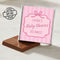 Personalised Chocolates- Pink Baby Shower- Pack 16
