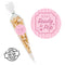 Baby Pink Personalised Baby Shower Ready to Pop Popcorn Bag Kit - Pack of 15