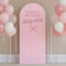 Baby Pink Stripe Personalised Sailboard Stand-Up - 185cm