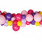 Pink, Purple and Yellow Balloon Arch