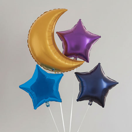 Inflated Eid Mubarak Balloon Bundle in a Box