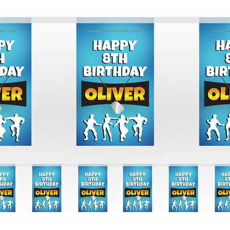 Battle Royale Personalised Bunting - 3m