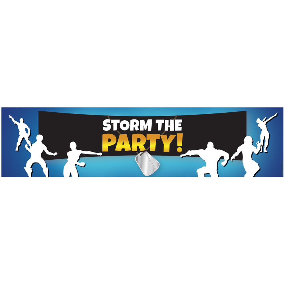 Battle Royale Storm the Party Banner - 1.2m