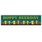Hoppy Beerday Beer Party Banner - 120cm x 30cm