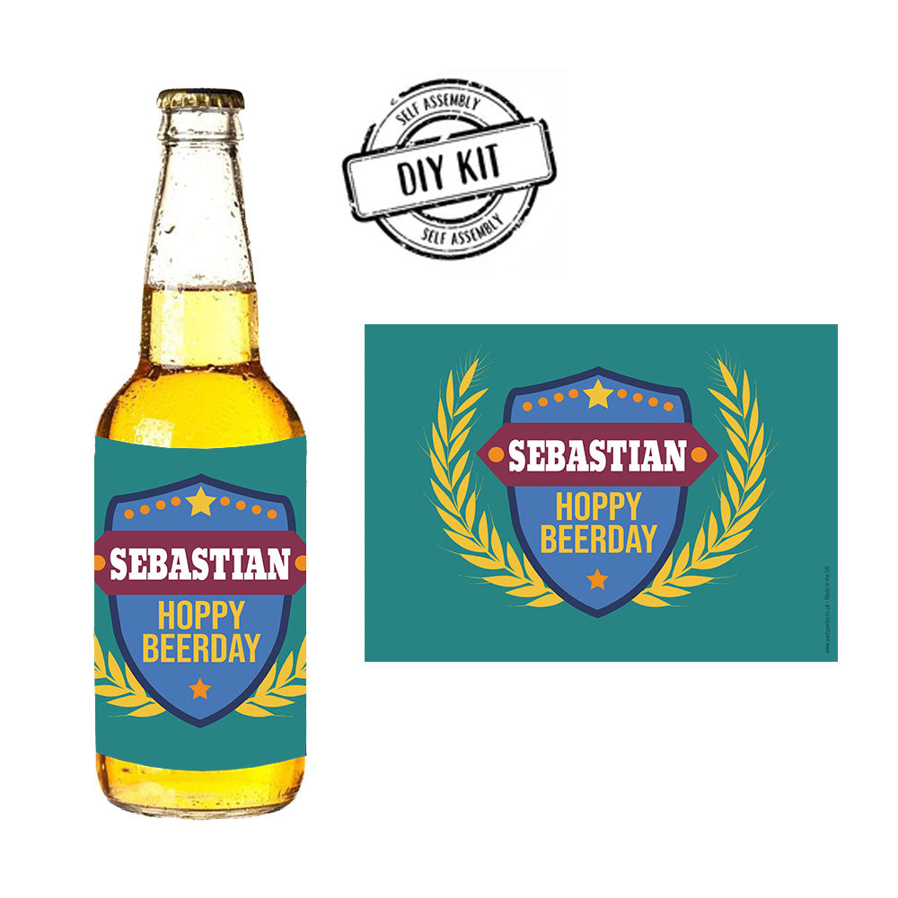 Personalised Beer Party Labels - Sheet of 4 – Party Packs