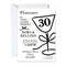 Personalised Birthday Bows Tini Glass Invitations - Pack of 16
