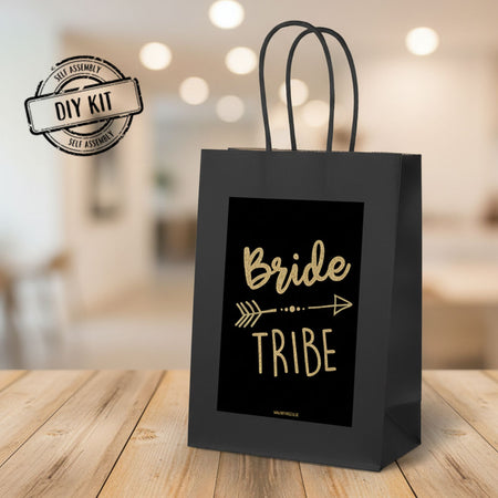 Bride Tribe Hen Paper Party Bags - Pack of 4