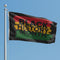 Black History Month Polyester Fabric Flag - 5ft x 3ft