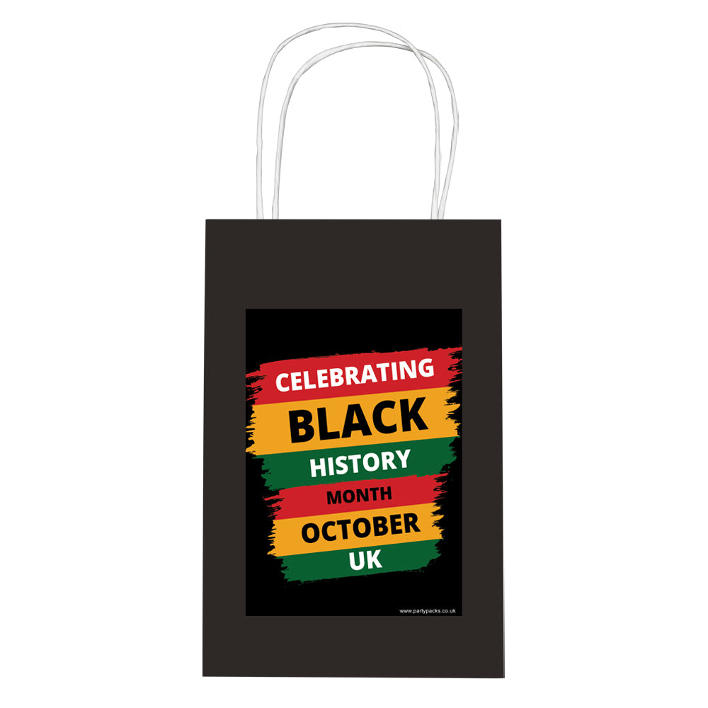 Black History Personalised Paper Gift Bags