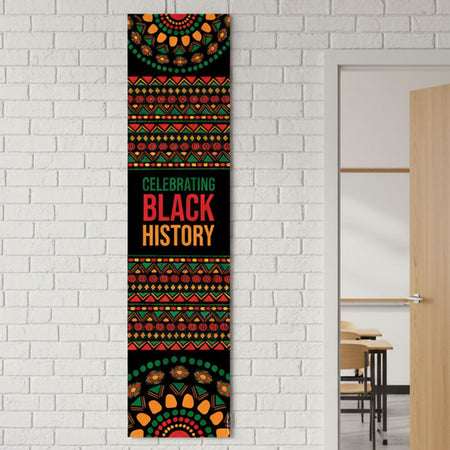Black History Portrait Wall & Door Banner Decoration - 1.2m