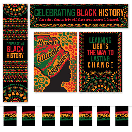Celebrating Black History Decoration Paper Pack