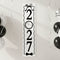 New Years Eve Black and White Year Portrait Banner - 1.2m