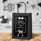 Personalised Black and White Bow Paper Party Bags - Pack of 12