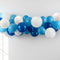 Blue & White Balloon Arch DIY Kit - 30 Balloons - 2.5m