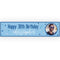 Glitz Blue Personalised Photo Banner - 1.2m