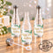 Botanical Personalised Mini Champagne Bubbles - Pack of 16