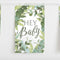 Botanical Baby Shower Hey Baby Paper Bunting Decoration - 2.4m