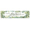 Botanical Leaves Happy Mother's Day Banner - 120cm x 30cm