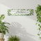 Botanical Leaves Happy Mother's Day Banner - 120cm x 30cm