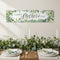 Botanical Leaves Happy Mother's Day Banner - 120cm x 30cm