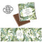 Botanical Leaves Personalised Square Chocolates - Pack of 16