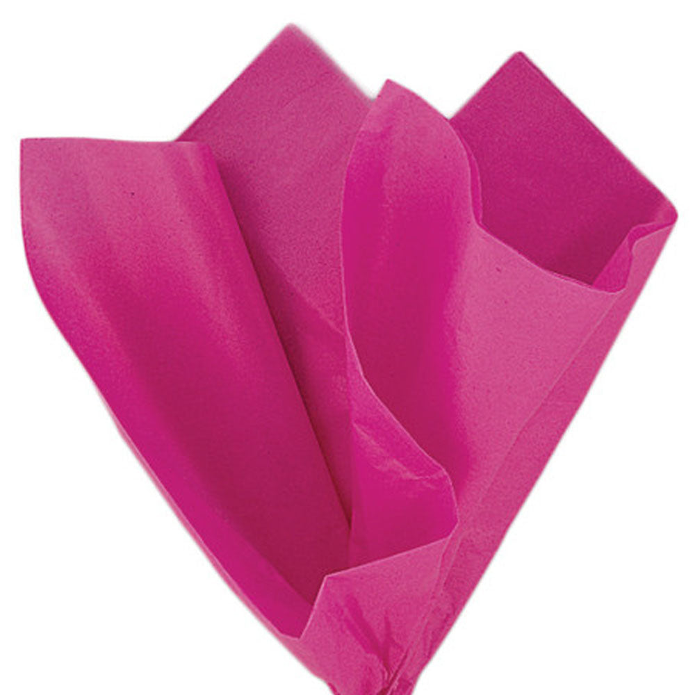 Hot Pink Tissue Sheets - Pack of 10