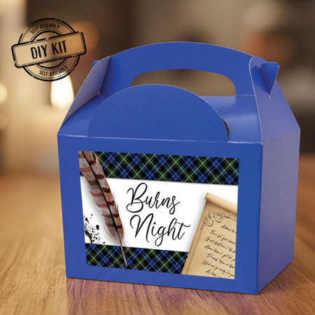 Burns Night Scroll Party Box Kit - Pack of 4