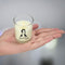 Burns Night Unscented Candle In Glass Holder - 6.5cm - Each